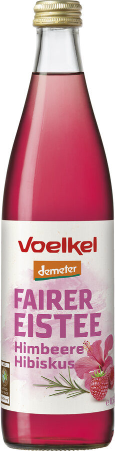 Eistee Himbeer & Hibiskus fair