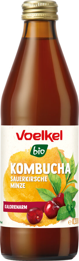 Kombucha Sauerkirsche Minze