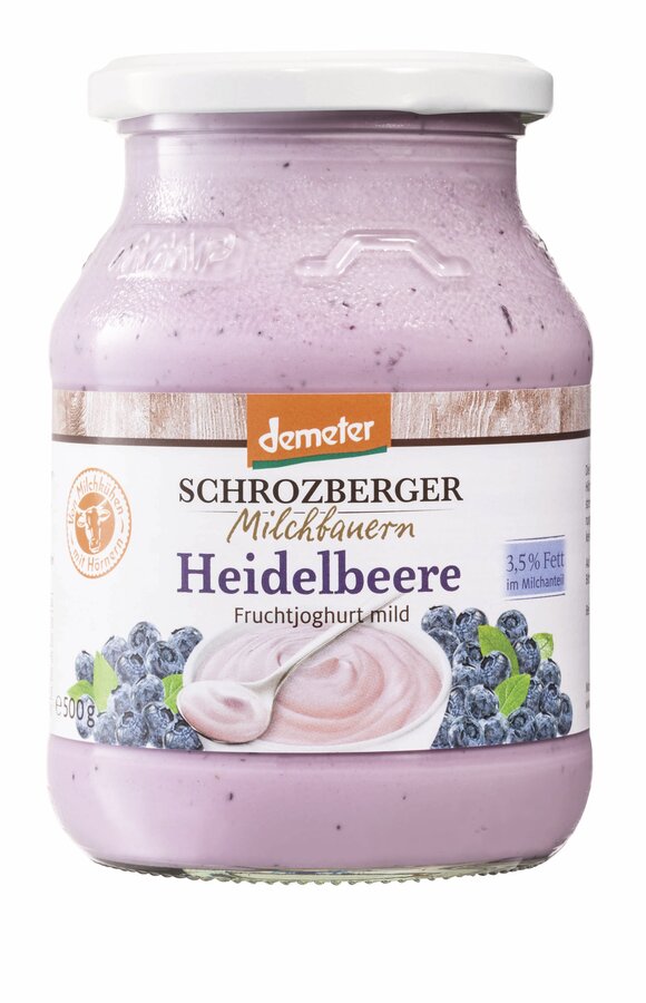 Joghurt, Heidelbeere