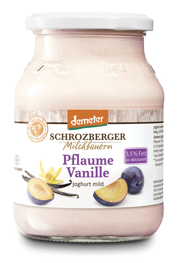 Pflaume Vanille Joghurt