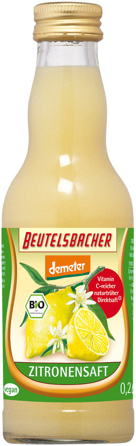 Zitronensaft demeter